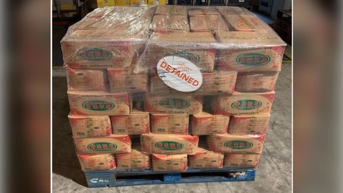 Perusahaan didenda S.000 karena mengimpor produk makanan secara ilegal dari China
