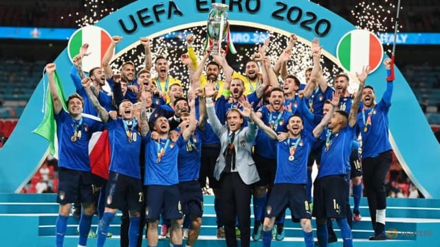 欧锦赛：意大利点球大战胜英格兰 时隔53年再夺冠