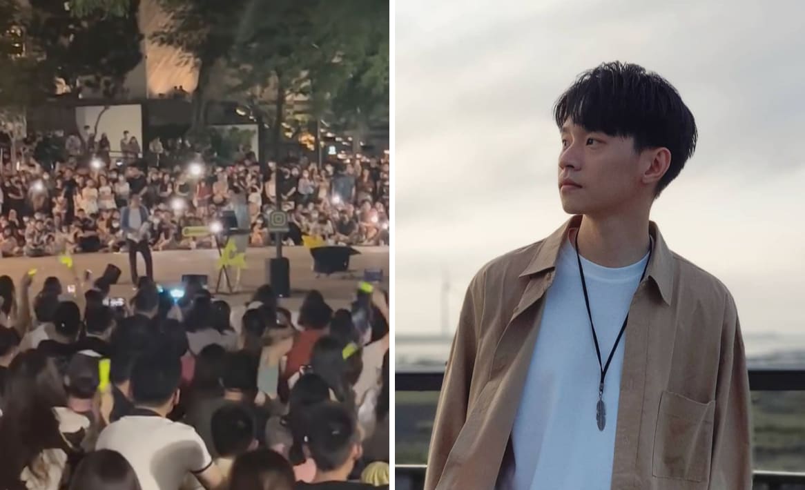 Jeff Ng, The Cathay Busker Who Went Viral, Realised He Loved Singing When He Worked As A Waiter In A Café Jeff Ng, The Cathay Busker Who Went Viral, Realised He Loved Singing When He Worked As A Waiter In A Café