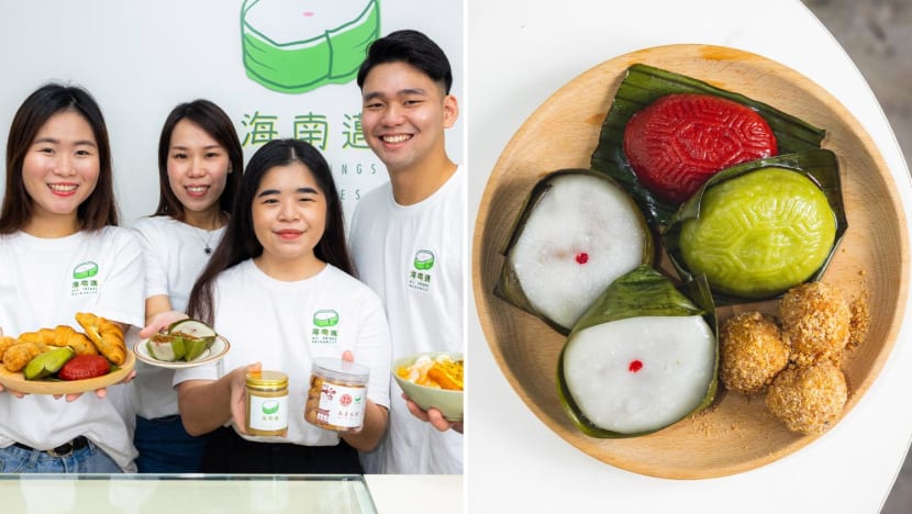 3rd Gen Hainanese Kueh Makers Open Cute Shop In Bras Basah, Includes 19-Year-Old Ex-Chocolatier