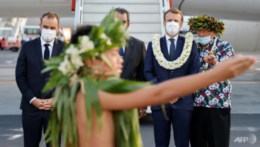 Macron pressured to apologise for nuclear tests in French Polynesia Macron pressured to apologise for nuclear tests in French Polynesia