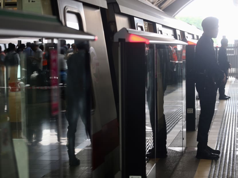 A faulty train transiting between the old and new rail signalling systems at Joo Koon station on Wednesday (Nov 15) morning led the train behind it to move forward and hit it, said the Land Transport Authority (LTA) on Thursday. Photo: Koh Mui Fong/TODAY