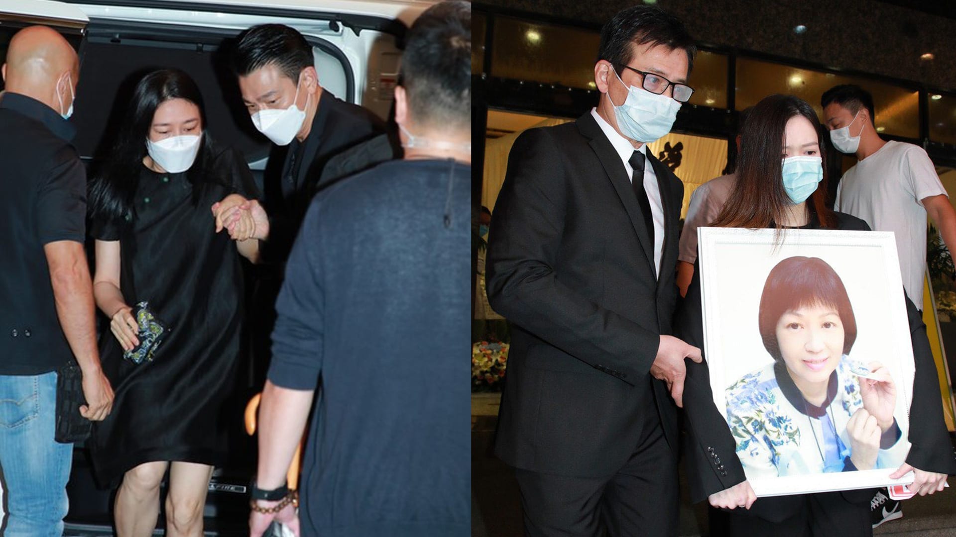 Andy Lau And Wife Carol Chu Attend The Wake Of Felix Wong’s Wife; Cause Media Frenzy