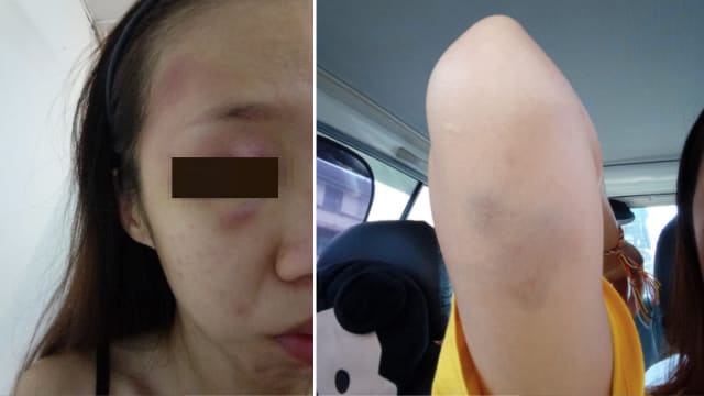 马国男子家暴女友 掌掴抓头撞墙 