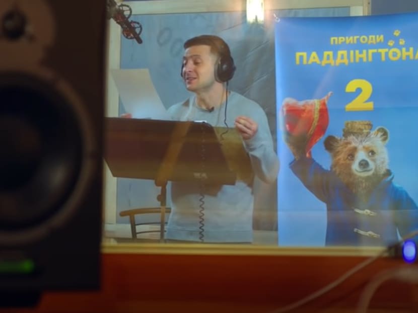 Ukrainian President Volodymyr Zelenskyy was voice of Paddington Bear in country’s film release
