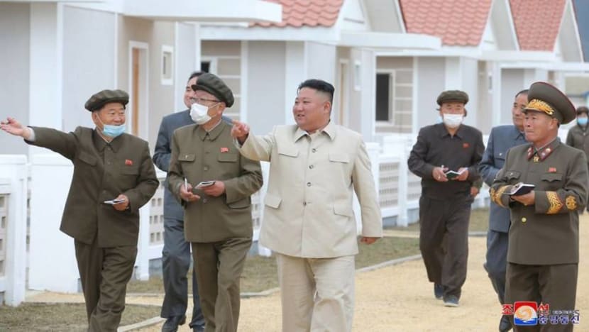 North Korea's Kim pushes for major construction in typhoon-hit areas: Report North Korea's Kim pushes for major construction in typhoon-hit areas: Report