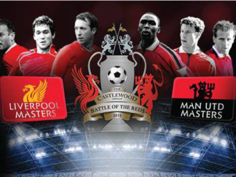 The Liverpool Masters will take on the Manchester United Masters at the National Stadium this November. Photo: Masters Football/Facebook