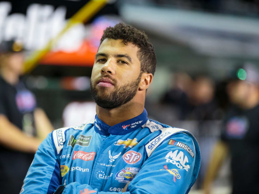 Security had been stepped up for Mr Wallace, the only black driver who races full time in Nascar's top Cup series and who recently successfully campaigned for the banning of the Confederate flag at the popular stock car series events.