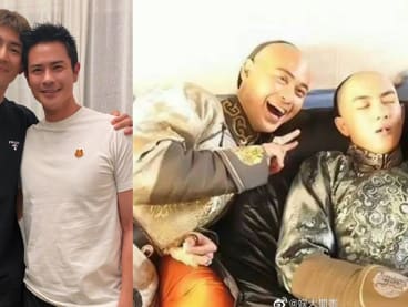 Kevin Cheng, 53, looks so good in this selfie with ‘Scarlet Heart’ co-star Lin Gengxin, 35