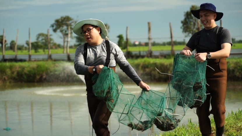 ep02 ming and desmond harvest crawfish yt vod