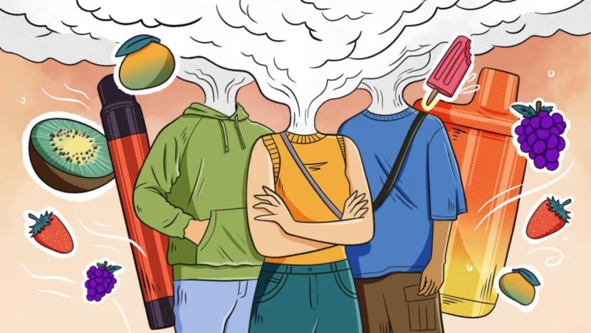 The Big Read: With vaping increasingly rampant among youths despite ban, what more can authorities do? The Big Read: With vaping increasingly rampant among youths despite ban, what more can authorities do?