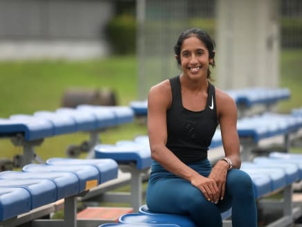 In 2017, national sprinter Shanti Pereira (above) felt like "a complete failure" due to a series of setbacks in both her professional and personal lives, including not being able to clinch a gold medal at that year's SEA Games. Here's how she found her footing again over the next few years.