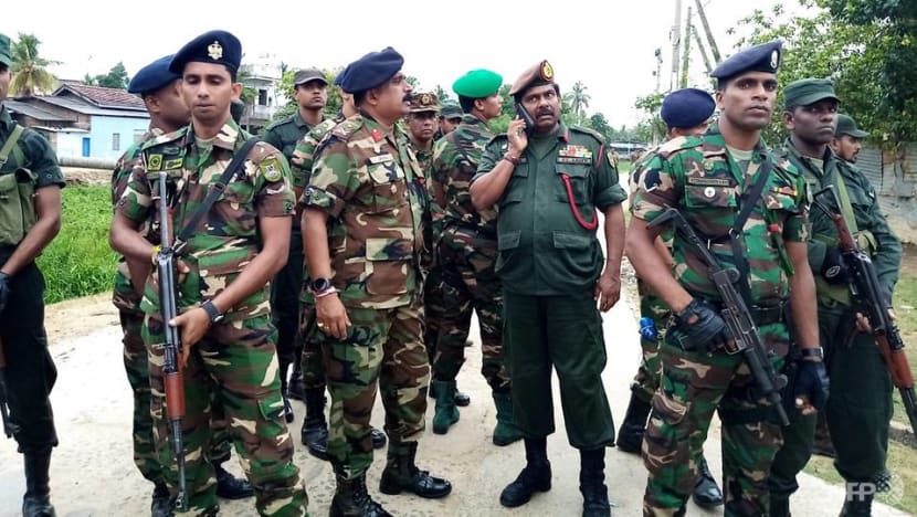 15, including 6 children, dead in Sri Lanka after gun battle with suspected militants 15, including 6 children, dead in Sri Lanka after gun battle with suspected militants
