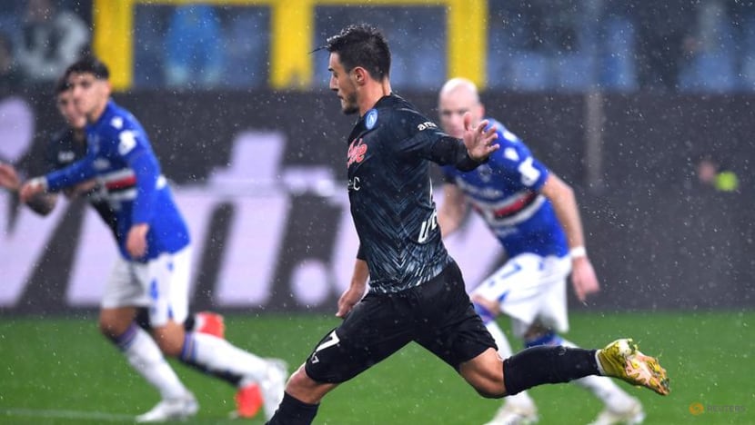Napoli ease to 2-0 win at Sampdoria Napoli ease to 2-0 win at Sampdoria