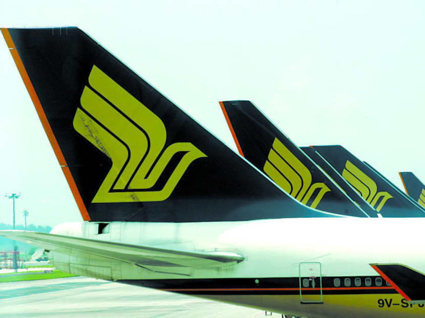 Singapore Airlines (SIA) planes. TODAY file photo