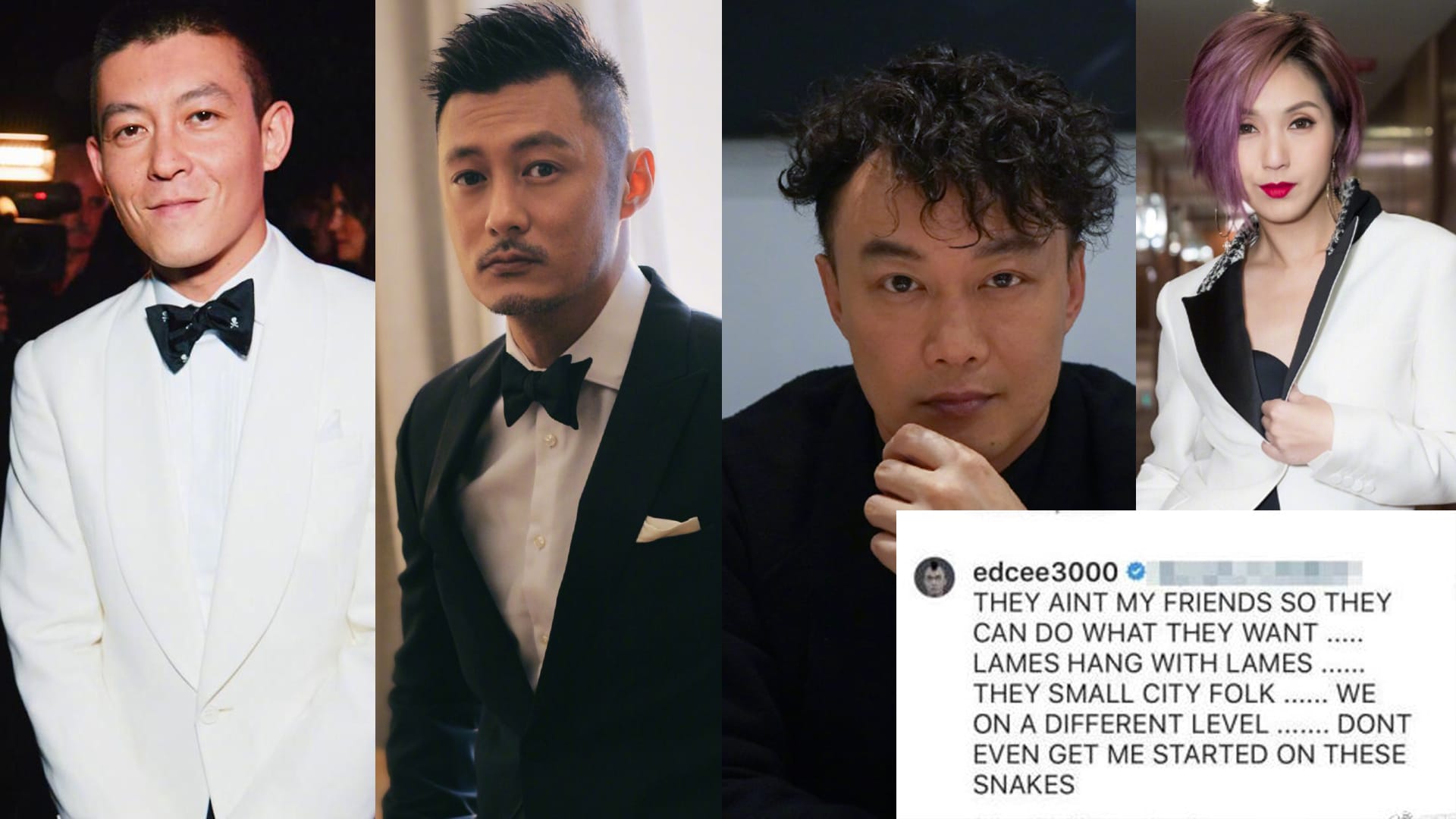 Edison Chen Throws Massive Shade At Shawn Yue, Eason Chan & Miriam Yeung Edison Chen Throws Massive Shade At Shawn Yue, Eason Chan & Miriam Yeung