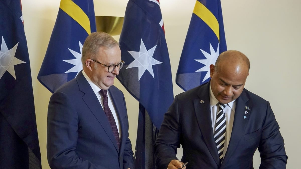 Australia strikes US$89 million security, economic treaty with Nauru