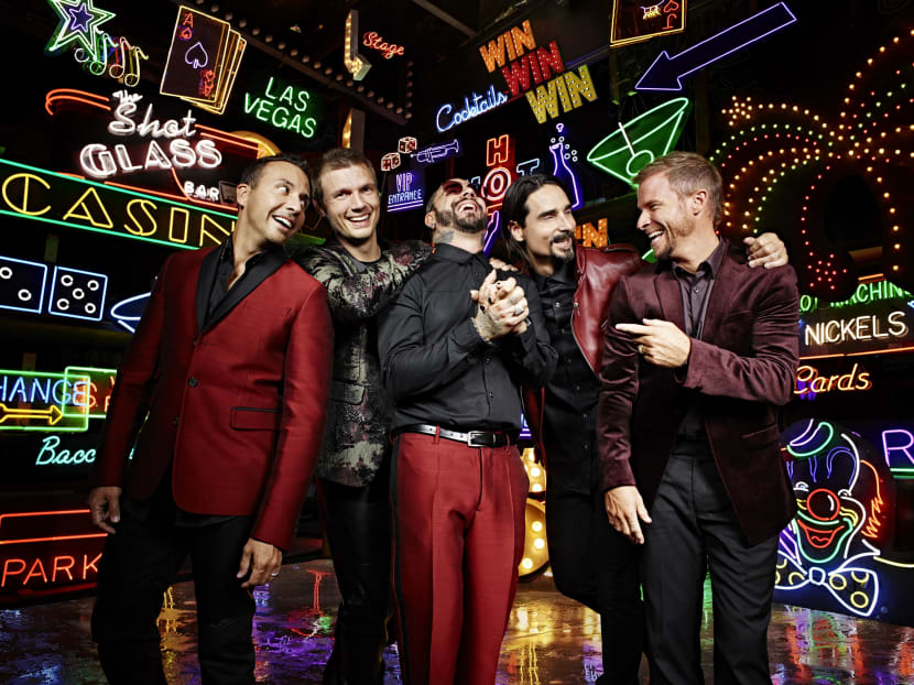 Backstreet Boys will be bring their Larger Than Life show to Singapore on Oct 21. Photo: Unusual Entertainment
