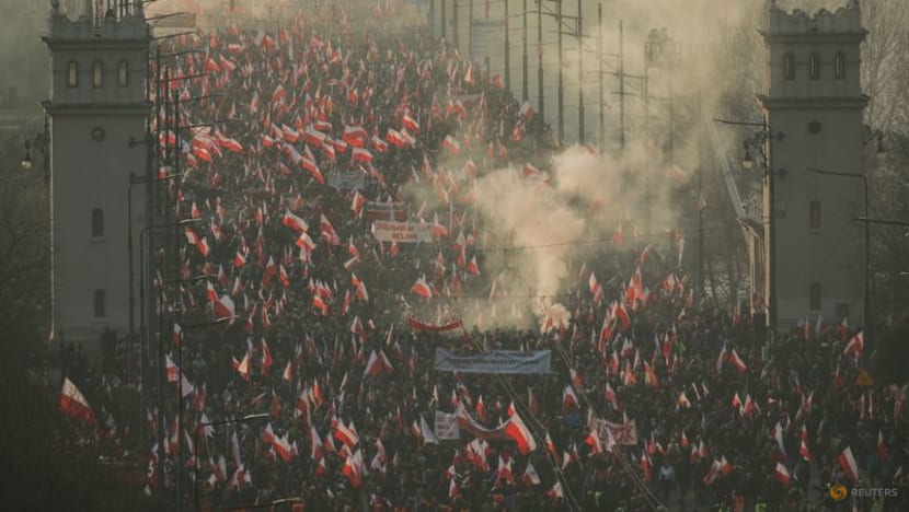 Polish nationalist Independence Day march attracts thousands Polish nationalist Independence Day march attracts thousands