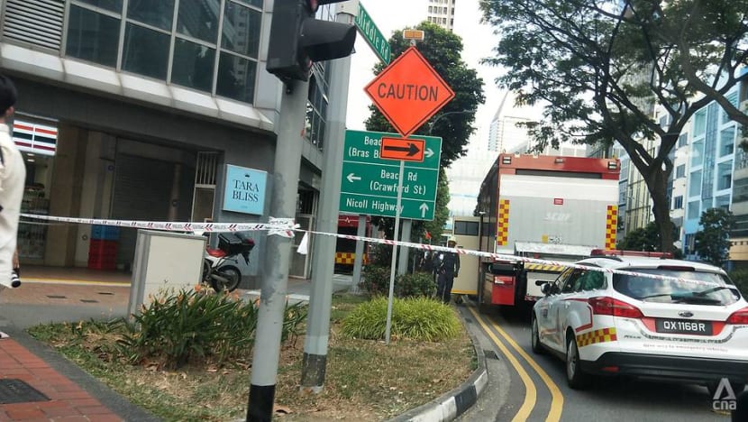Technician dies after getting trapped in lift shaft in North Bridge Road building