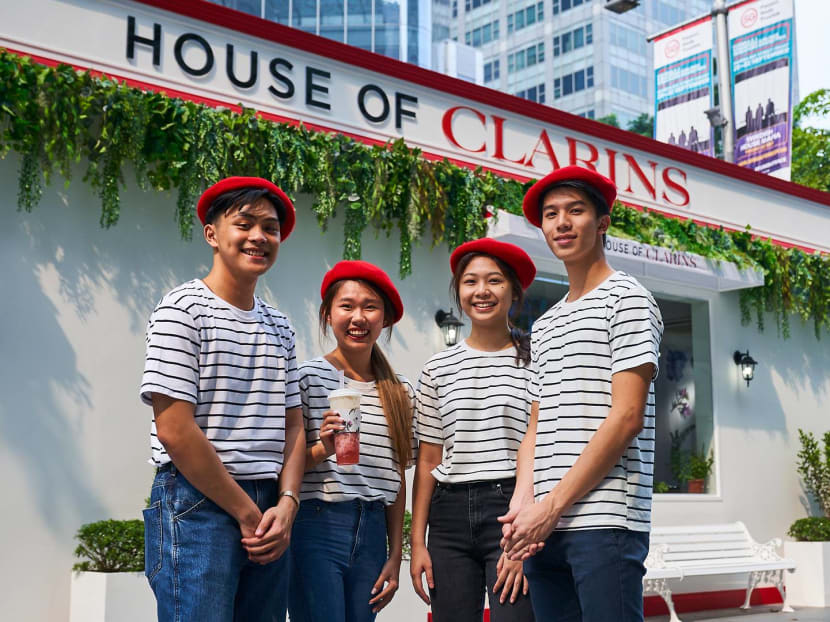 Escape the haze in this Instagrammable installation where you can grab Clarins skincare and make-up and tons of fun photos with your friends.