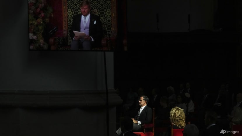 Dutch king's speech outlines limited government plans Dutch king's speech outlines limited government plans