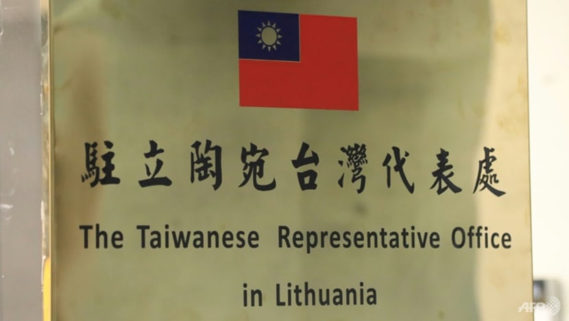 China downgrades diplomatic ties with Lithuania over Taiwan