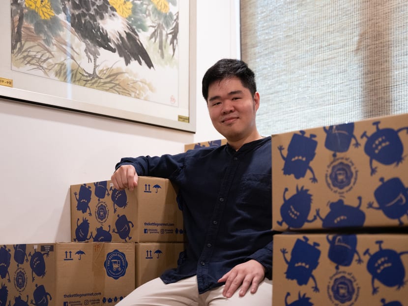 Mr Zac Chua (pictured) started snack company The Kettle Gourmet in 2017.
