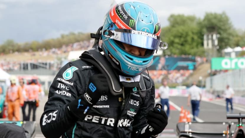 Russell stuns with pole breakthrough in Hungary Russell stuns with pole breakthrough in Hungary