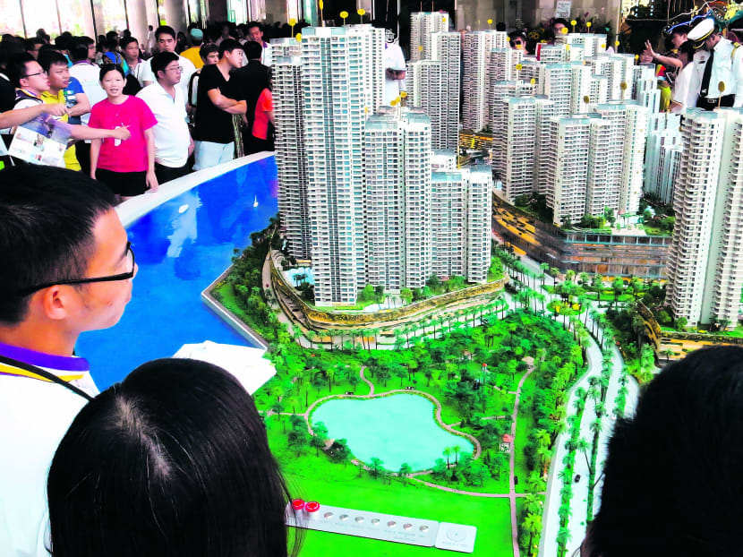 Singapore buyers were reported to have bought 30 per cent of the units sold at the Country Garden Danga Bay development  in August. TODAY file photo