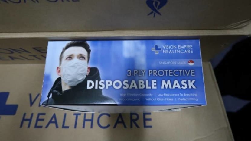 HSA advises against use of surgical masks made by local firm Vision Empire International