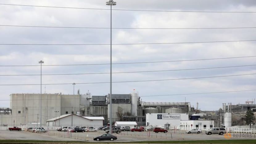 Tyson Foods resumes slaughtering hogs at idled Iowa pork plant Tyson Foods resumes slaughtering hogs at idled Iowa pork plant