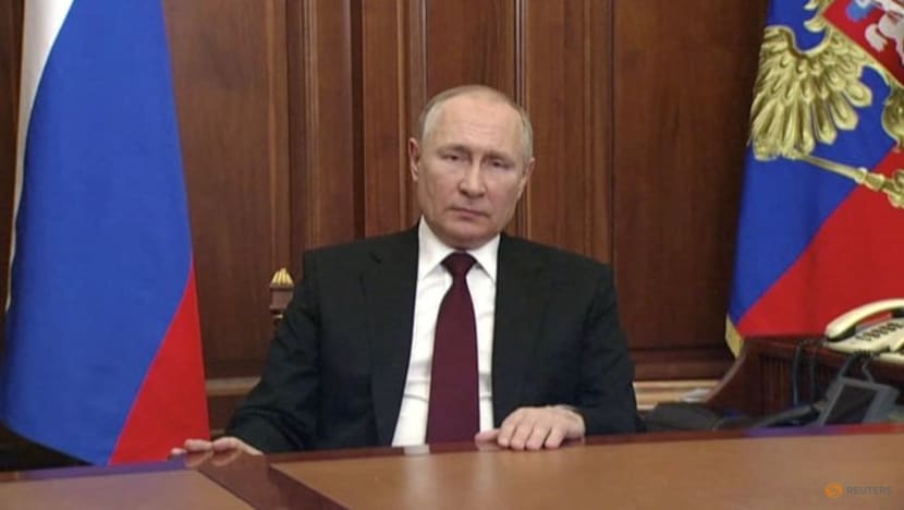 Extracts from Putin's speech on Ukraine Extracts from Putin's speech on Ukraine