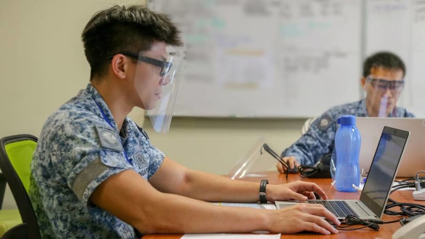 COVID-19: Singapore's defence agency designs adjustable, reusable face shields COVID-19: Singapore's defence agency designs adjustable, reusable face shields