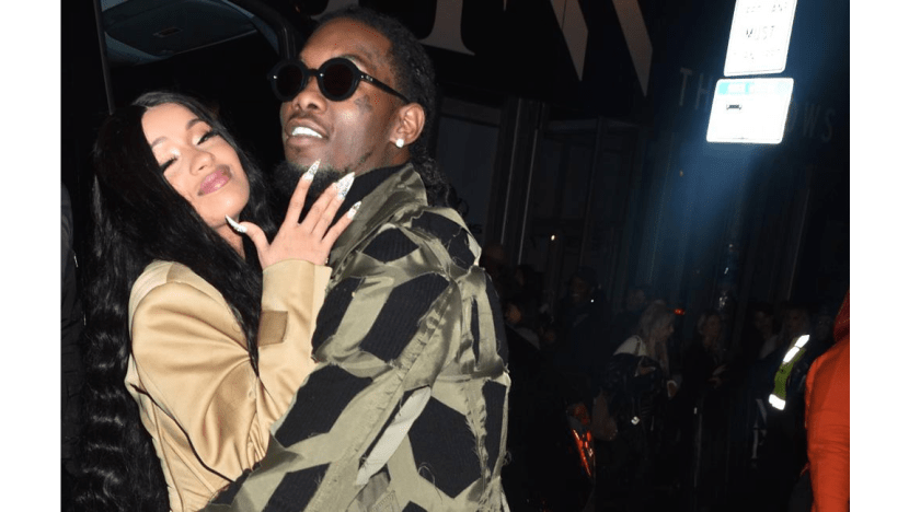 Cardi B spotted wearing engagement ring Cardi B spotted wearing engagement ring
