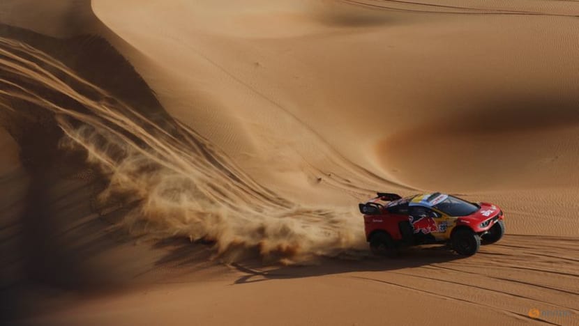 Rallying-Frenchman Loeb takes his fourth Dakar stage win in a row Rallying-Frenchman Loeb takes his fourth Dakar stage win in a row