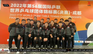 Singapore fielding the youth at World Team Table Tennis Championships | Video