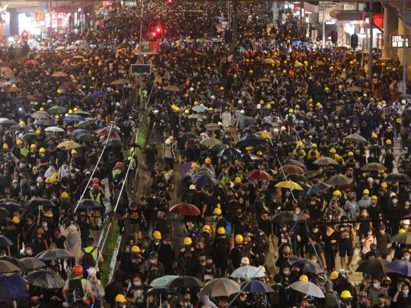 The protests have gripped Hong Kong since June this year. The protests have gripped Hong Kong since June this year.