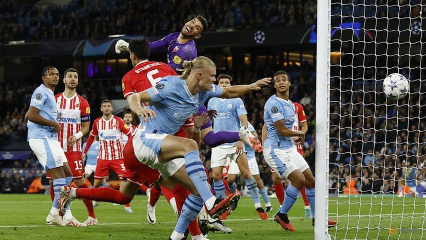 Alvarez helps Man City sweep past Red Star Alvarez helps Man City sweep past Red Star
