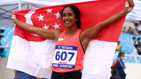 Shanti Pereira menang pingat emas dalam acara lumba lari 200m; catat rekod baru kebangsaan 