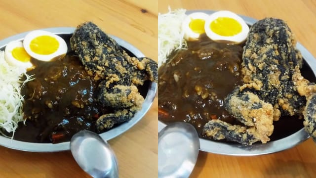台湾餐馆推咖喱青蛙饭 网民赞有在地特色