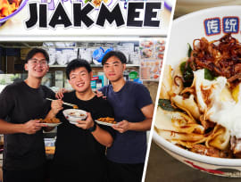 20-year-old NUS undergrads open mee hoon kueh stall that has instant queues