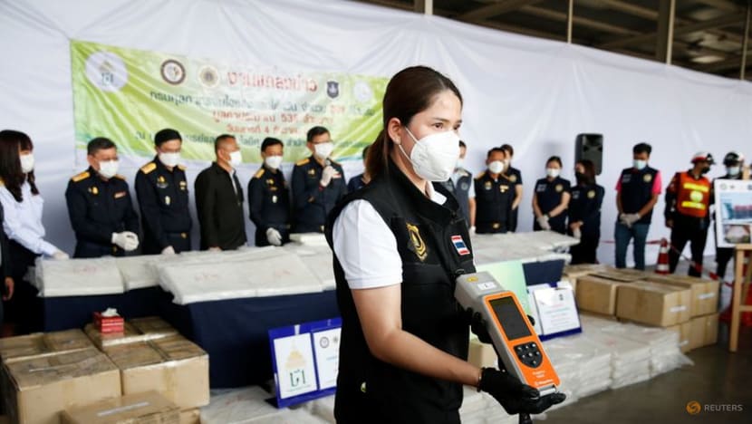 Thailand seizes nearly 900kg of crystal meth bound for Taiwan Thailand seizes nearly 900kg of crystal meth bound for Taiwan