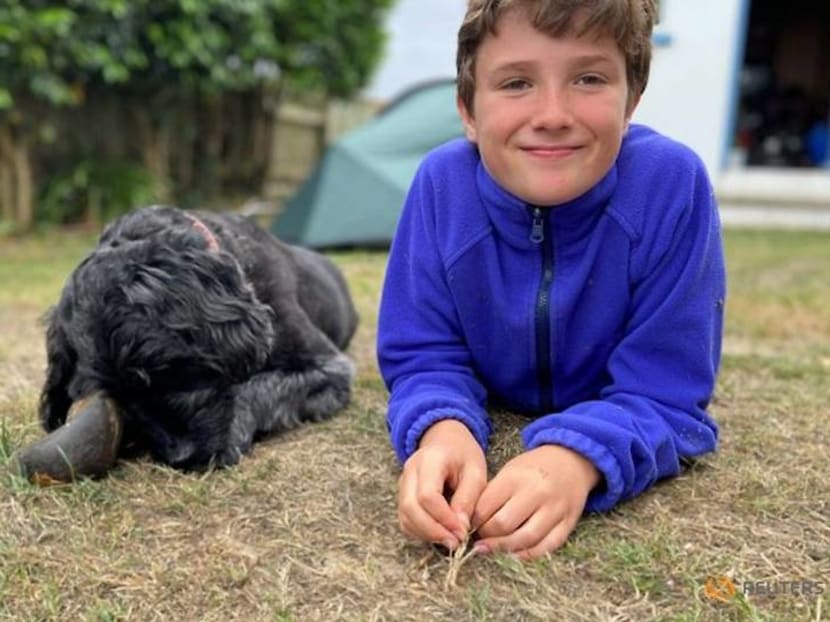 British boy slept for months in garden tent to raise money for hospice British boy slept for months in garden tent to raise money for hospice