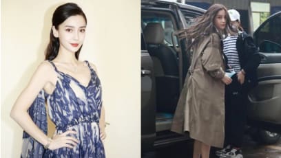 Netizens Criticise Angelababy For Not Wearing A Mask In Public... But They May Have Jumped The Gun