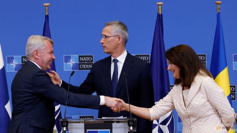 Finland, Sweden sign to join NATO but need ratification Finland, Sweden sign to join NATO but need ratification