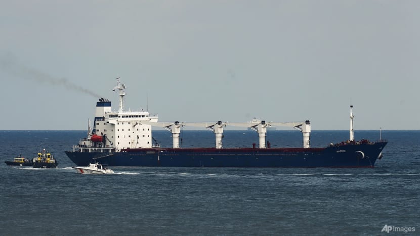 First Ukrainian grain shipment completes checks in Turkey First Ukrainian grain shipment completes checks in Turkey