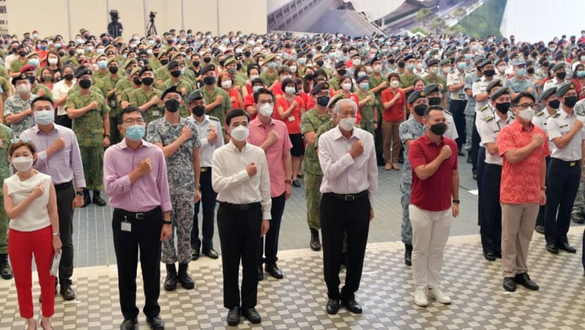 1,000 pegawai MINDEF raikan Hari Kebangsaan, ulang tahun ke-55 NS