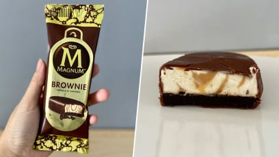 Magnum’s New Vanilla & Caramel Ice Cream Brownie Taste Test: Nice Or Not?