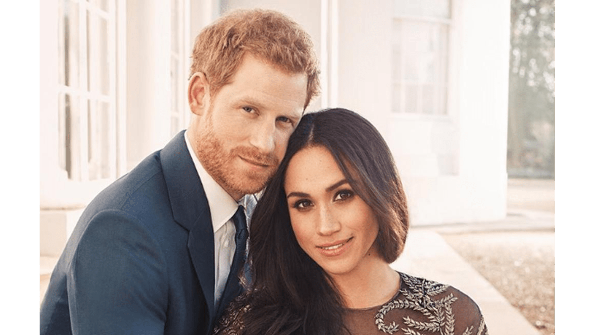 Prince Harry and Meghan Markle release engagement portraits 8 Days